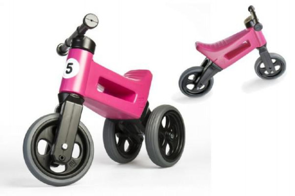Odrážadlo Funny Wheels Sport 2v1 s gumovými kolesami