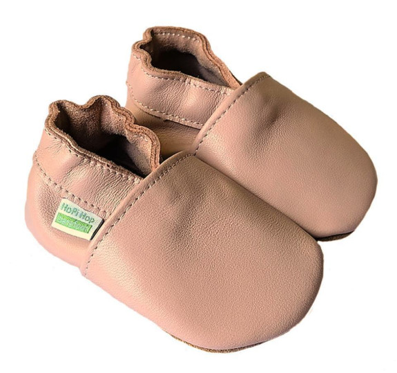 Kožené capáčky Barefoot Veľ. M (6-12 mes.) Hopi Hop
