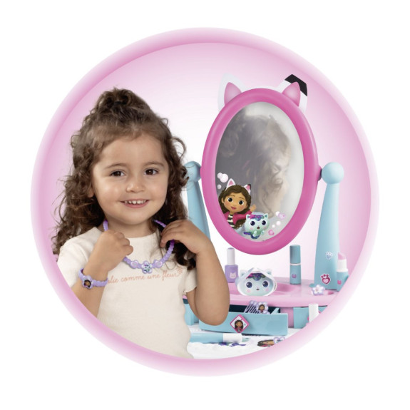 Toaletný stolík so stoličkou 2v1 Gabby´s Dollhouse