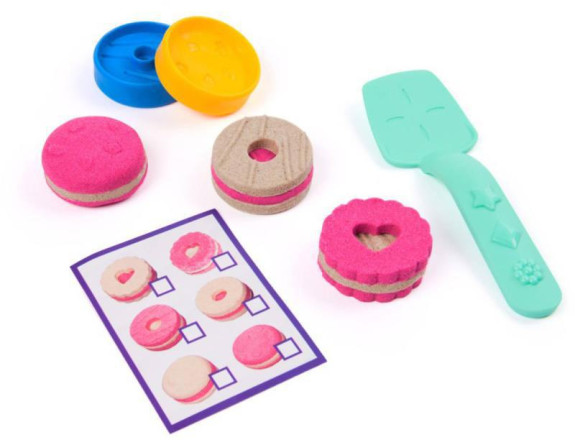 Tvorenie Koláčikov Kinetic Sand