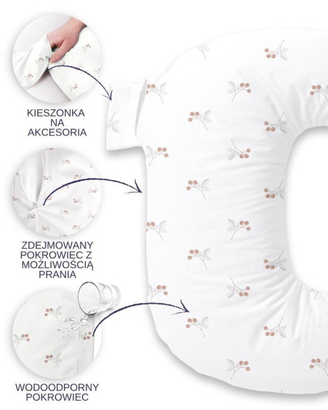 Polohovací vankúš MiniRelax jersey 150 cm Babymatex