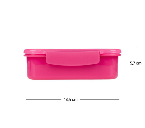 Box na desiatu s priehradkami Flamingo Baagl
