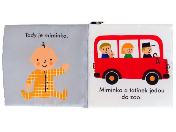 Zoo - Prvá látková kniha Lisa Jones, Edward Underwood