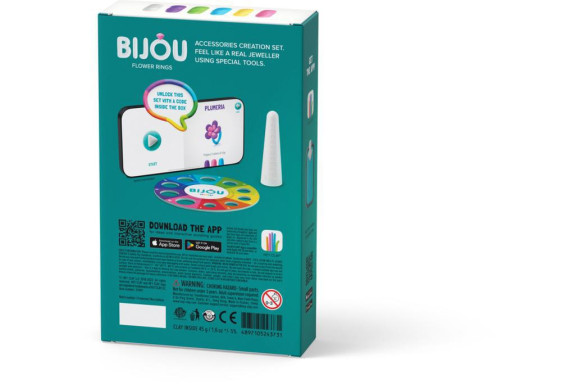 Bijou kvetinové prstienky Hey Clay
