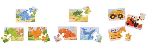 Puzzle 3v1 Bigjigs Toys