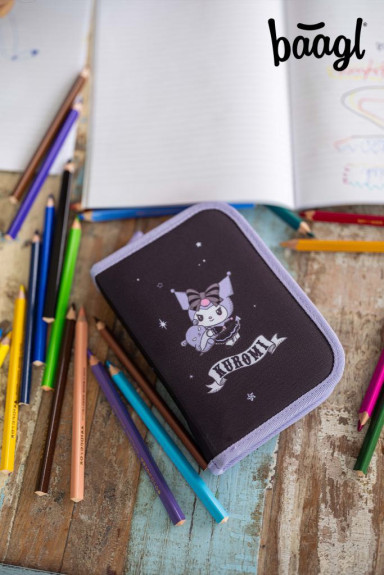 Školský peračník jednoposchodový Kuromi Fortune Dream GRS Baagl