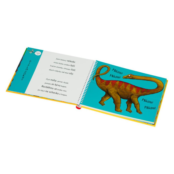 Rozpustilé hrátky dinosaury so zvieratkami