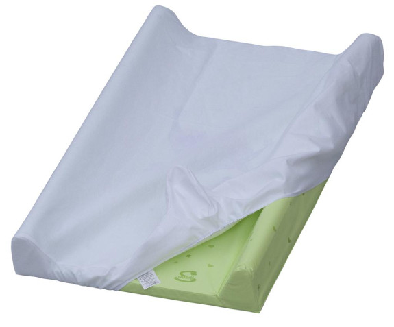 Nepriepustné prestieradlo na prebaľovaciu podložku s tvrdou vložkou 80 x 50 cm biele