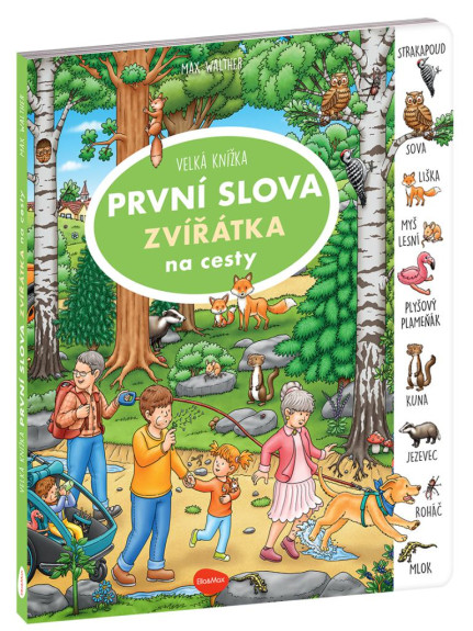 Na cesty - Veľká knižka zvieratká - prvé slová