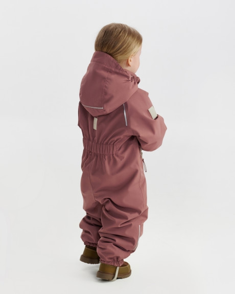 Prechodová kombinéza Ulli Pink Clay Leokid