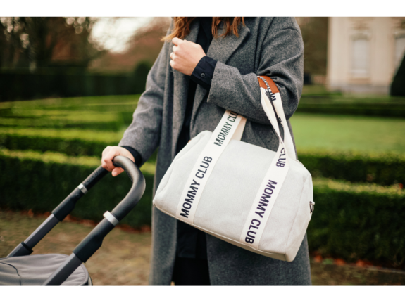 Prebaľovacia taška Mommy Club Signature Canvas Childhome