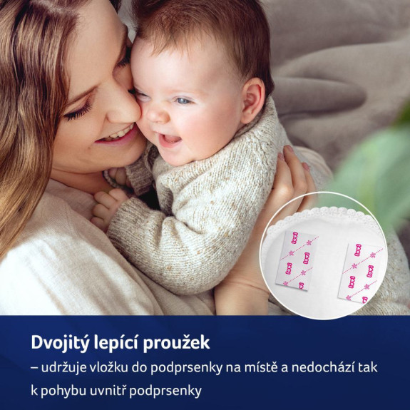 Vložky do podprsenky antibakteriálne Discreet Elegance 20 ks čierne Lovi