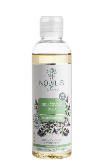 Odličovací olej Materina dúška 200 ml Nobilis Tilia