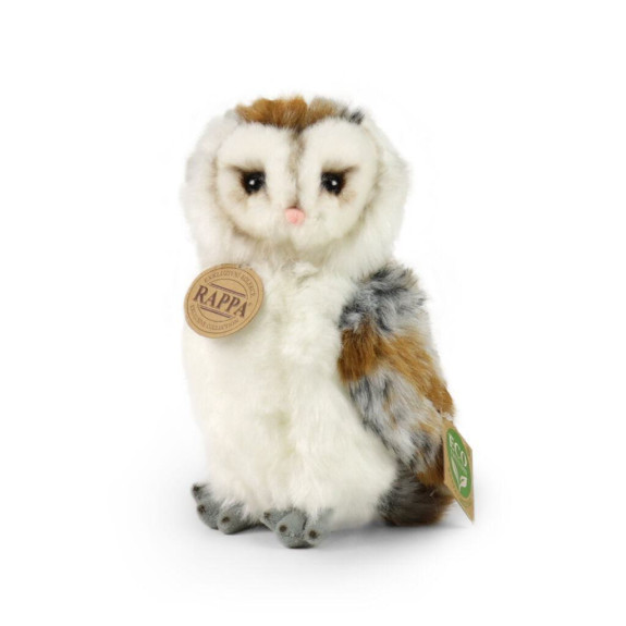 Plyšová sova pálená 17 cm Eco-Friendly Rappa