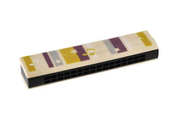 Harmonika drevená 13 cm