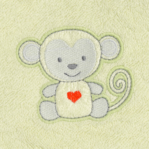 Osuška s kapucňou Bamboo 100 x 100 cm Babymatex