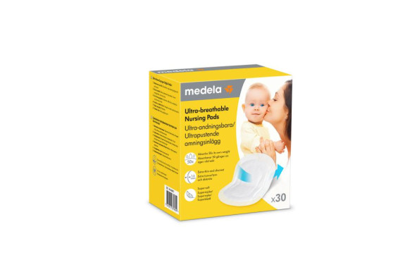 Prsné vložky jednorazové ultra priedušné Medela