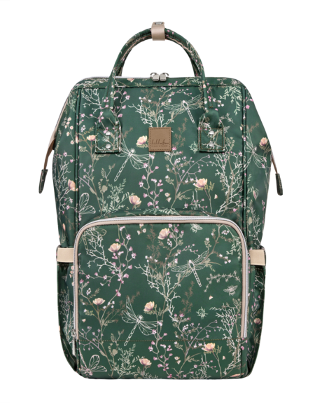 Prebaľovací batoh Siena Luxe Secret Garden KikkaBoo