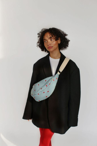 Denim Adult Fanny kabelka Studio Noos