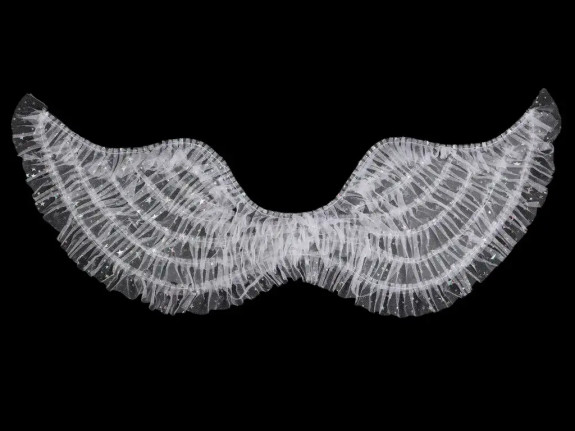 Anjelské krídla textilné 68 x 27 cm