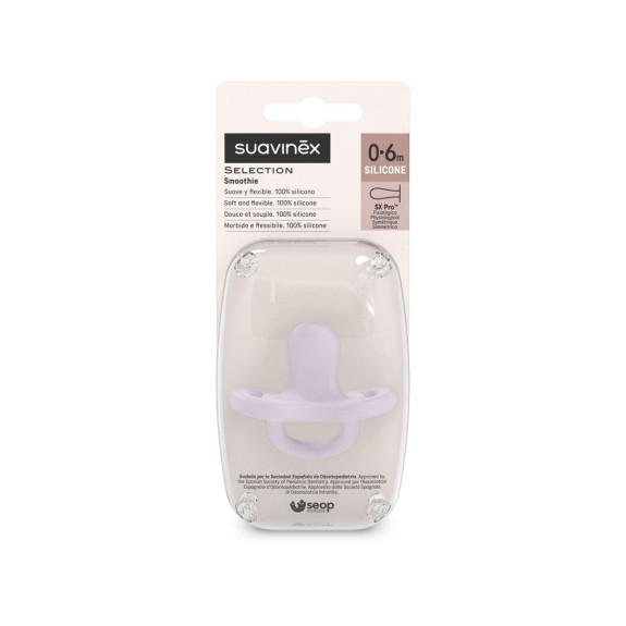 Cumlík fyziologický silikón 0-6 m SX PRO Colour Essence Suavinex