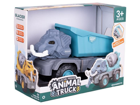 Auto stavebná sklápačka/mamut 26 cm pohyblivé časti