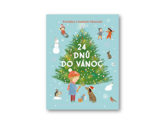 Leporelo 24 dní do Vianoc ilustrácie Richard Jones
