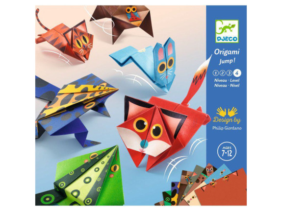 Origami vyskakovacie zvieratká Djeco