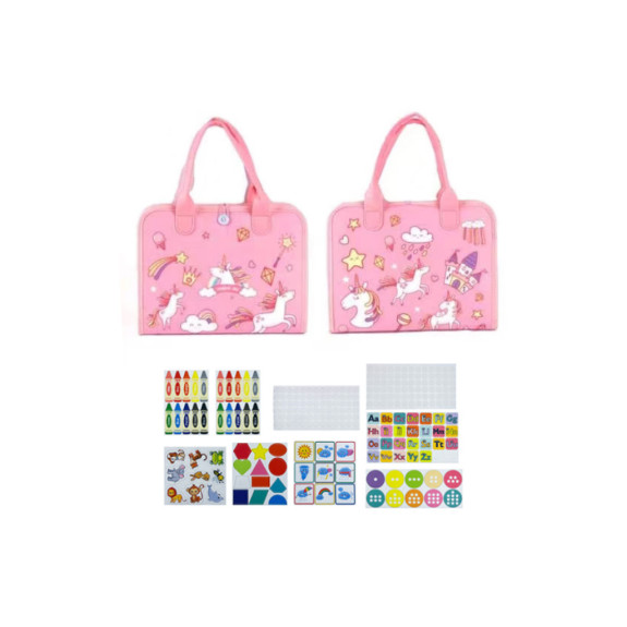 Senzorická busy kniha Jedonorožec 3 2Kids Toys