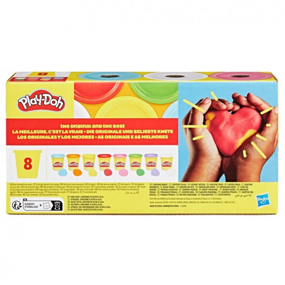 Play-Doh 8 ks kelímkov V2