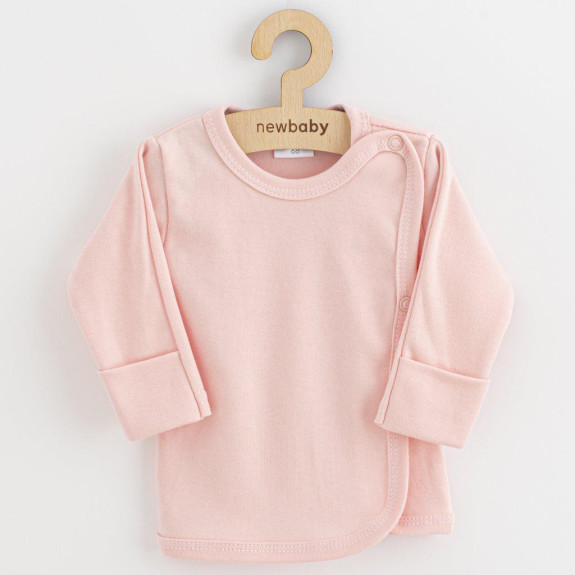Dojčenská košieľka New Baby Classic II Holka 3ks ružová
