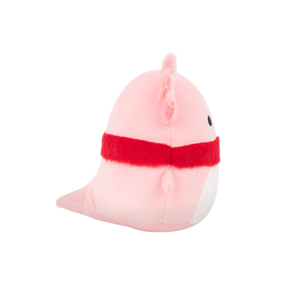 Squishmallows ružový axolotl so šálom - Archie, 30 cm