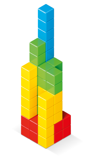 Geomag Magicube Full Color 64 dielikov