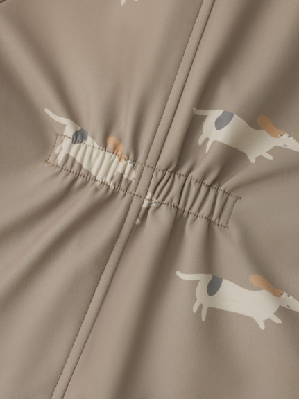 Softshellová kombinéza Lilo Beige Woof Leokid