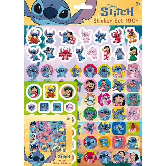 Samolepkový set 190 + Lilo & Stitch