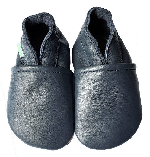Kožené capáčky Barefoot Veľ. S (0-6 mes.) Hopi Hop