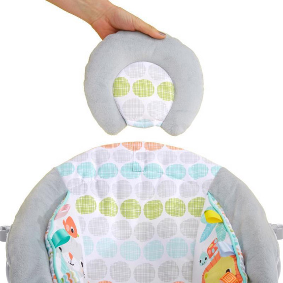 Lehátko vibrujúce s melódiou Whimsical Wild 0 m+ do 9 kg 2019 Bright Starts