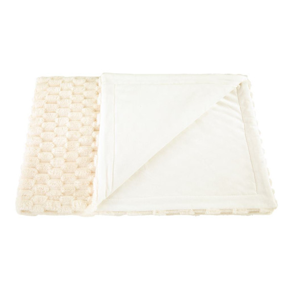 Deka dvojitá bublinky Mazlík 70 x 100 cm Outlast® - Smotanová/biela káva