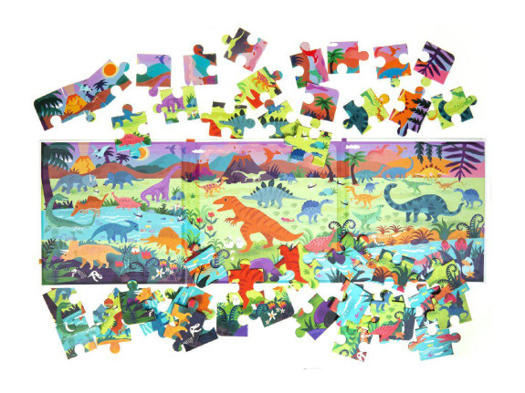 Magnetické puzzle Dinosaury
