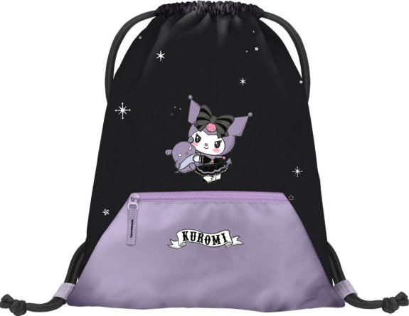 Set 5 Airy Kuromi Fortune Dream: batoh, peračník, sáčok, zástera, peňaženka GRS Baagl