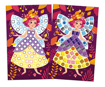 Mozaika Princezné a víly Maxi 5+ Janod Atelier