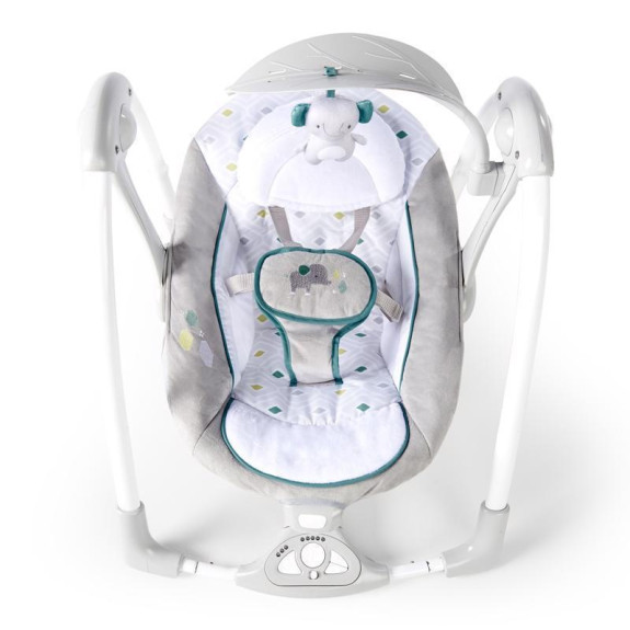 Hojdačka konvertibilná vibrujúca s melódiou Nash 2 v 1, 0 m+ do 9 kg Ingenuity