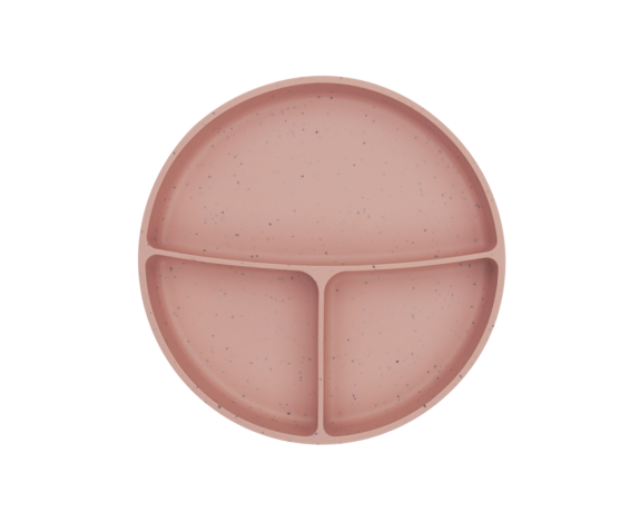 Tanier delený s prísavkou Platinum Silicone KikkaBoo