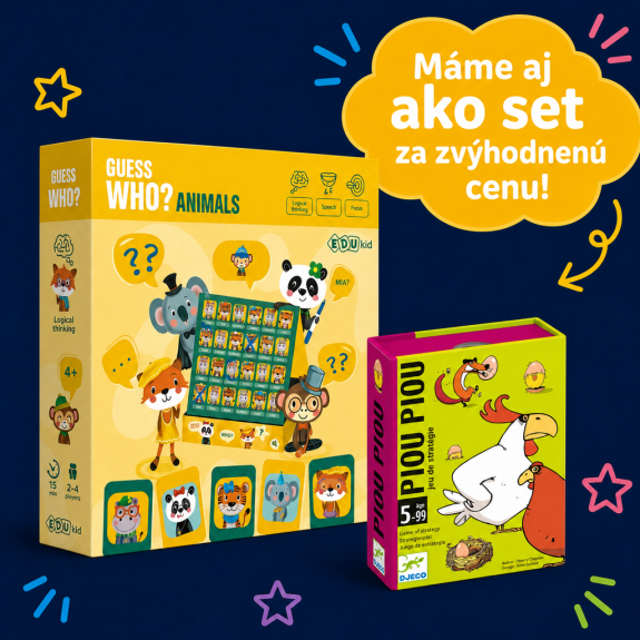 Hra Hádaj kto? Zvieratká EDUkid