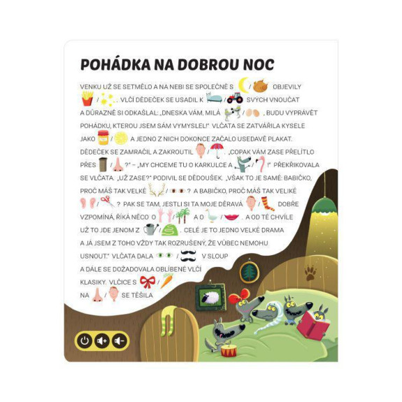 Kúzelné čítanie Kniha Obrázkové čítanie