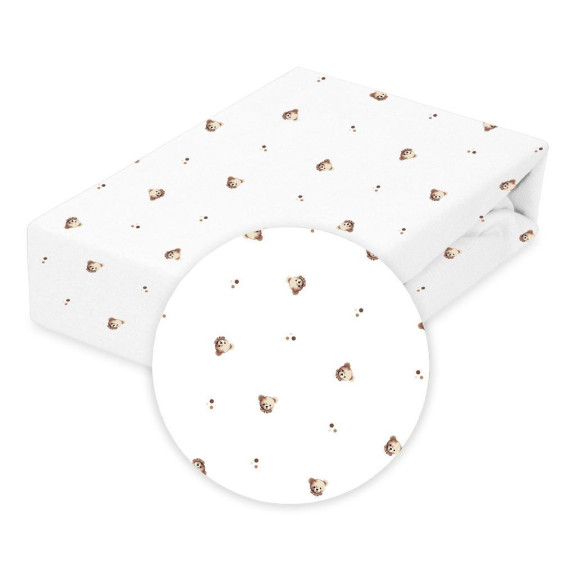 Nepremokavé prestieradlo jersey Print 70 x 140 cm Babymatex