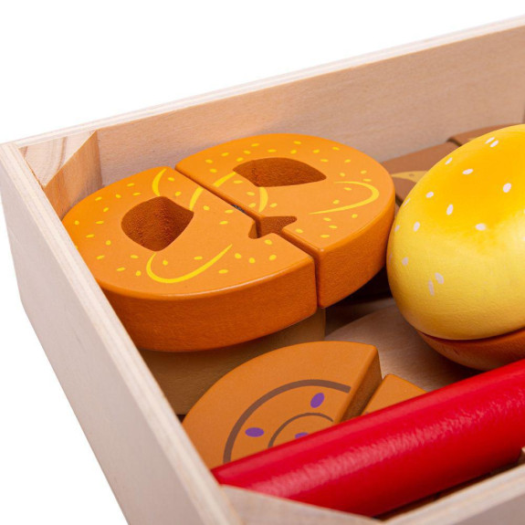 Krájacie pečivo v krabičke Bigjigs Toys