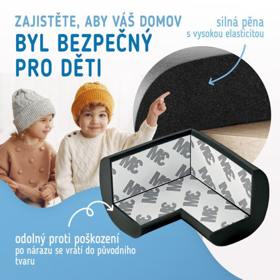 Ochrana rohov a hrán penová sada 4 ks Sipo