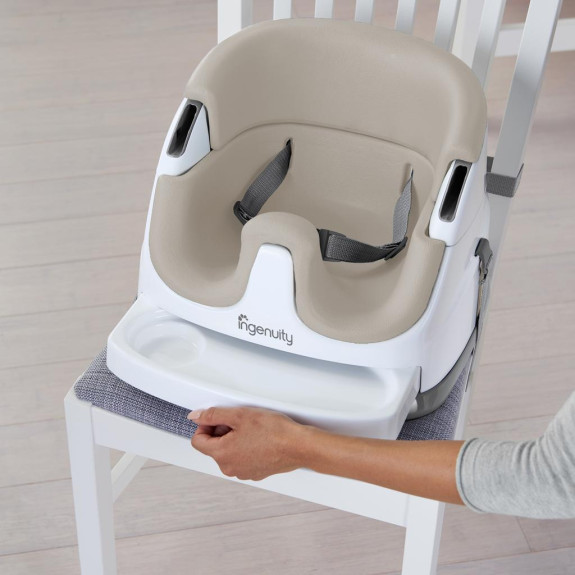 INGENUITY Podsedák na jedálenskú stoličku 2v1 Baby Base 6m+, do 22 kg