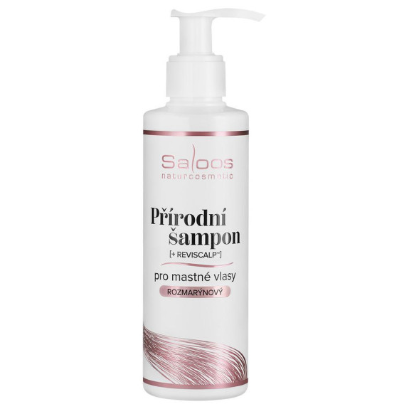 Prírodný šampón pre mastné vlasy 200 ml Saloos